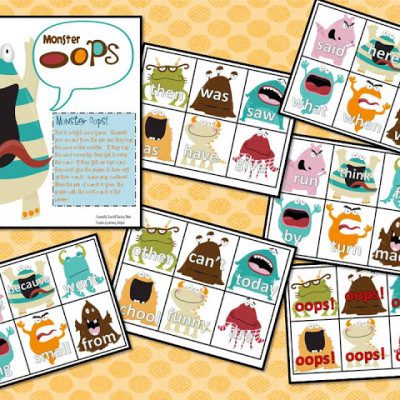 Monster Game Freebies!
