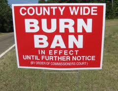 Currently Burn Ban!