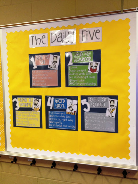 Daily Five Anchor Charts