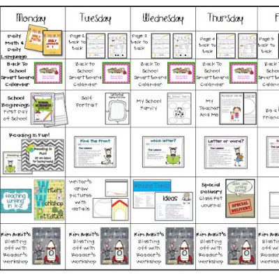 My Visual Lesson Plans!!