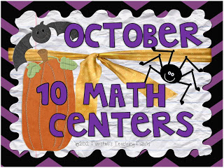 October Math Centers