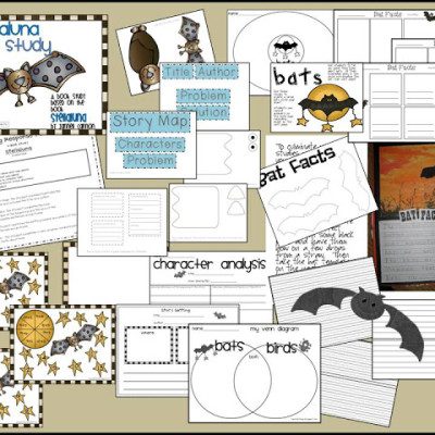 Bats, Stellaluna, and Visual Plans!