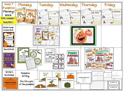 Pumpkin Week & Visual Plans
