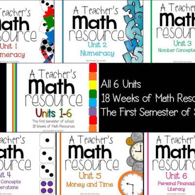 A Teacher’s Math Resource Units 1-6 Complete!