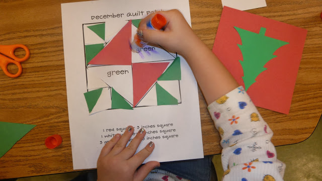 http://www.teacherspayteachers.com/Product/Geometric-Math-Quilts-161102