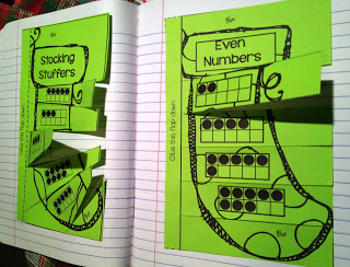 http://www.teacherspayteachers.com/Product/Kindergarten-December-Math-Journal-Interactive-Peel-and-Stick-992387