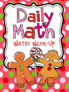 http://www.teacherspayteachers.com/Product/Daily-Math-Winter-Warm-Up-419569