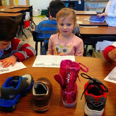 Take off One Shoe…For Fractions!