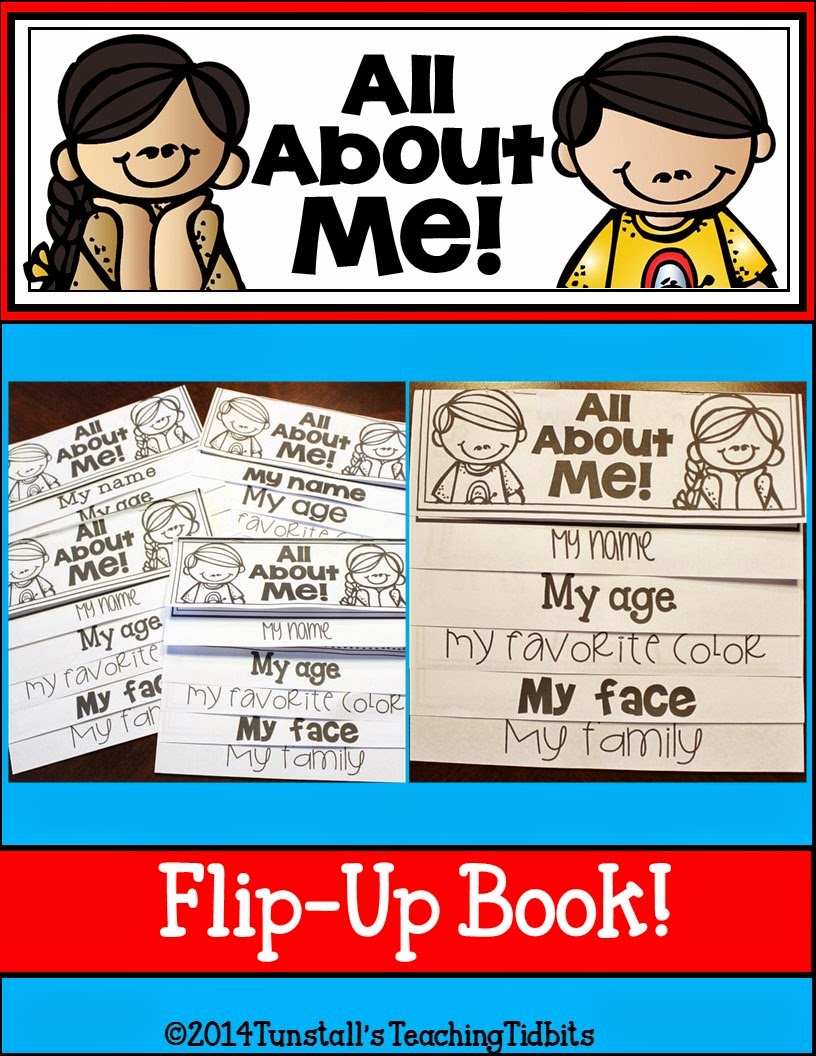 http://www.teacherspayteachers.com/Product/All-About-Me-Flip-Up-Book-1284836