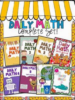 http://www.teacherspayteachers.com/Product/Daily-Math-Complete-Set-264029