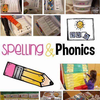Christmas in July Day 4- Spelling/Phonics