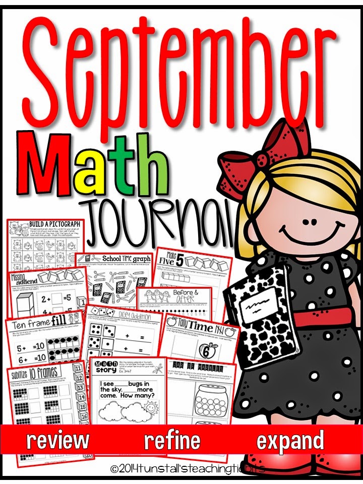 http://www.teacherspayteachers.com/Product/September-Math-Journal-Interactive-Printables-1240861