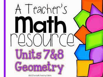 http://www.teacherspayteachers.com/Product/A-Teachers-Math-Resource-Units-7-and-8-Geometry-994960