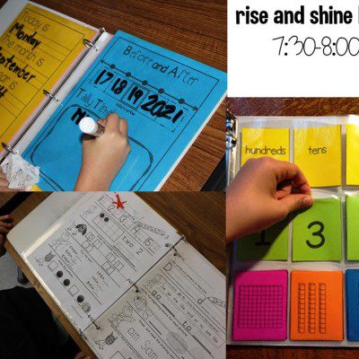 Our Daily Schedule in Pictures!