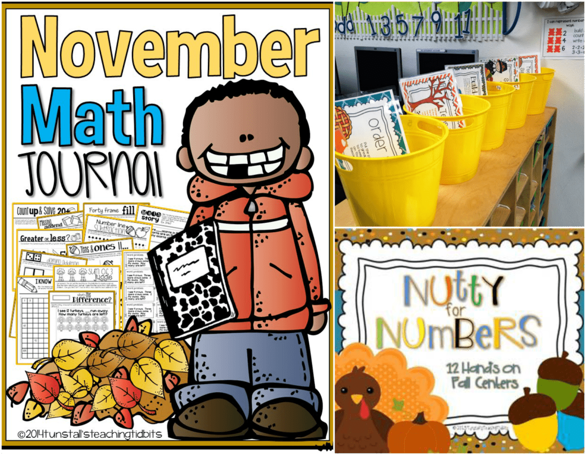 http://www.teacherspayteachers.com/Product/November-Math-Journal-Interactive-Printables-1276923