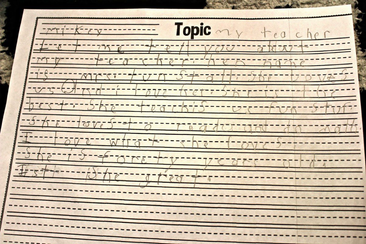 Write On! - Tunstall's Teaching Tidbits