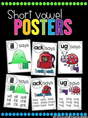 https://www.teacherspayteachers.com/Product/Phonics-Posters-Short-Vowels-1818254