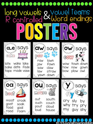 https://www.teacherspayteachers.com/Product/Phonics-Posters-Long-Vowels-Vowel-Teams-Word-Endings-R-Controlled-Vowels-1839850