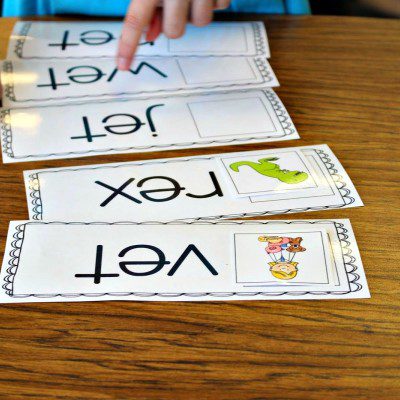 Read and Match Pocket Chart Cards