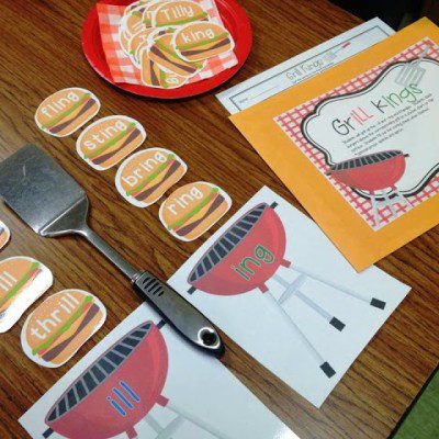 Literacy and Math Picnic in the Classroom