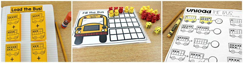 Math Centers For First Grade - Tunstall's Teaching Tidbits