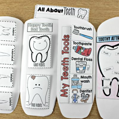 Dental Health Tooth Book