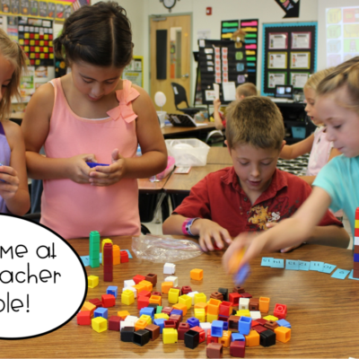 Meet Me At The Teacher Table!