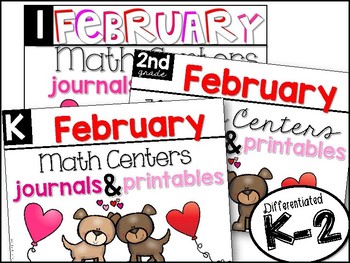 February Math Centers