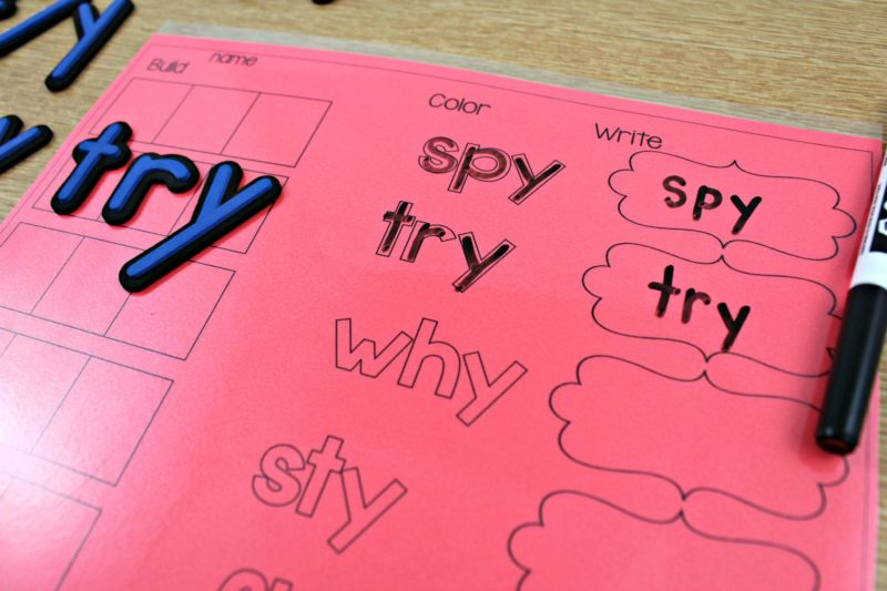 phonics word family