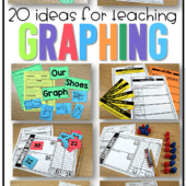 20 ways to teach graphing for first grade second grade and third grade