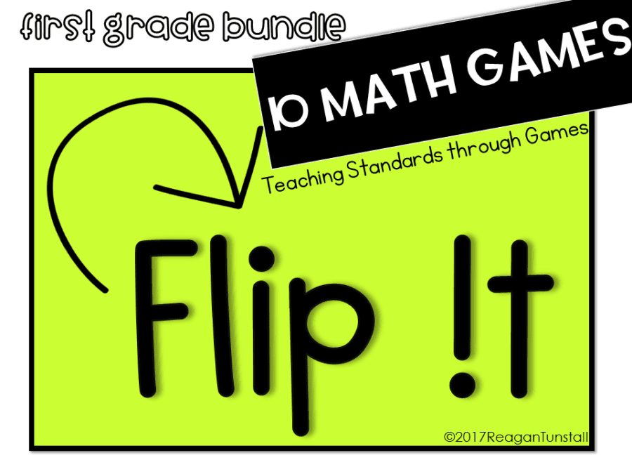 Flip It Math Games Tunstall's Teaching Tidbits