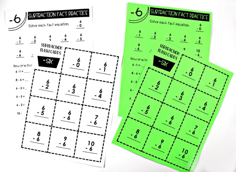Math Fact Fluency