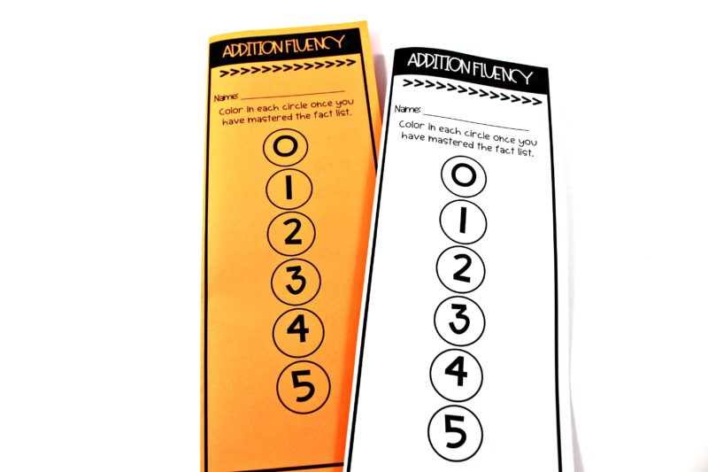 Math Fact Fluency