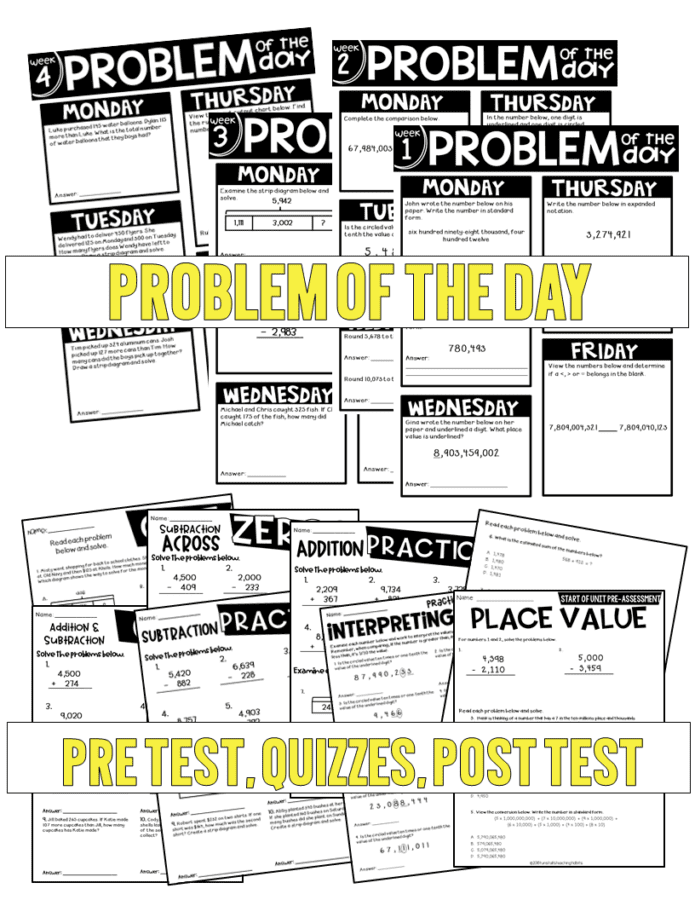 4th Grade Guided Math - Tunstall's Teaching Tidbits