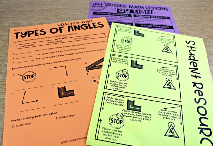4th Grade Guided Math Geometry - Tunstall's Teaching Tidbits