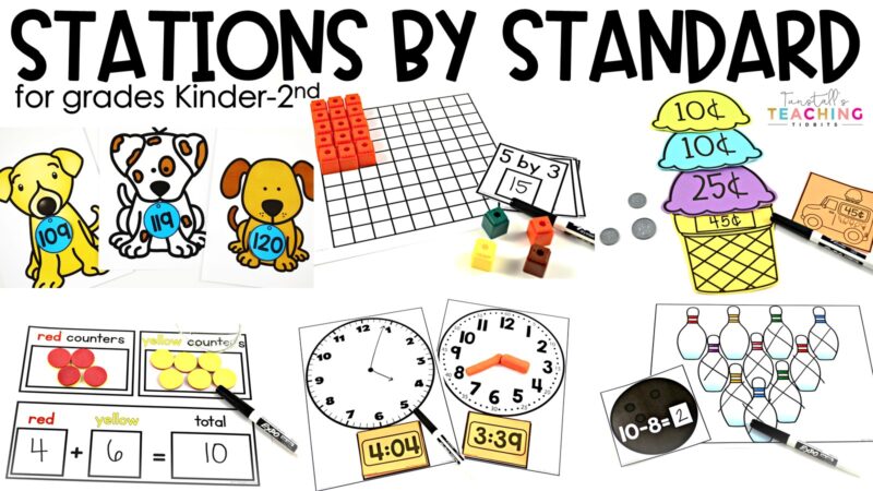 resources for math workstations K-5