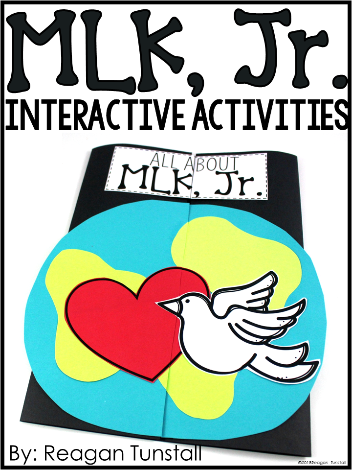MLK Jr. activities in a keepsake craft book. Martin Luther King Jr interactive printables and craft activities. Combine your favorite read alouds and videos about Martin Luther King Jr to create meaningful lessons with your class. 