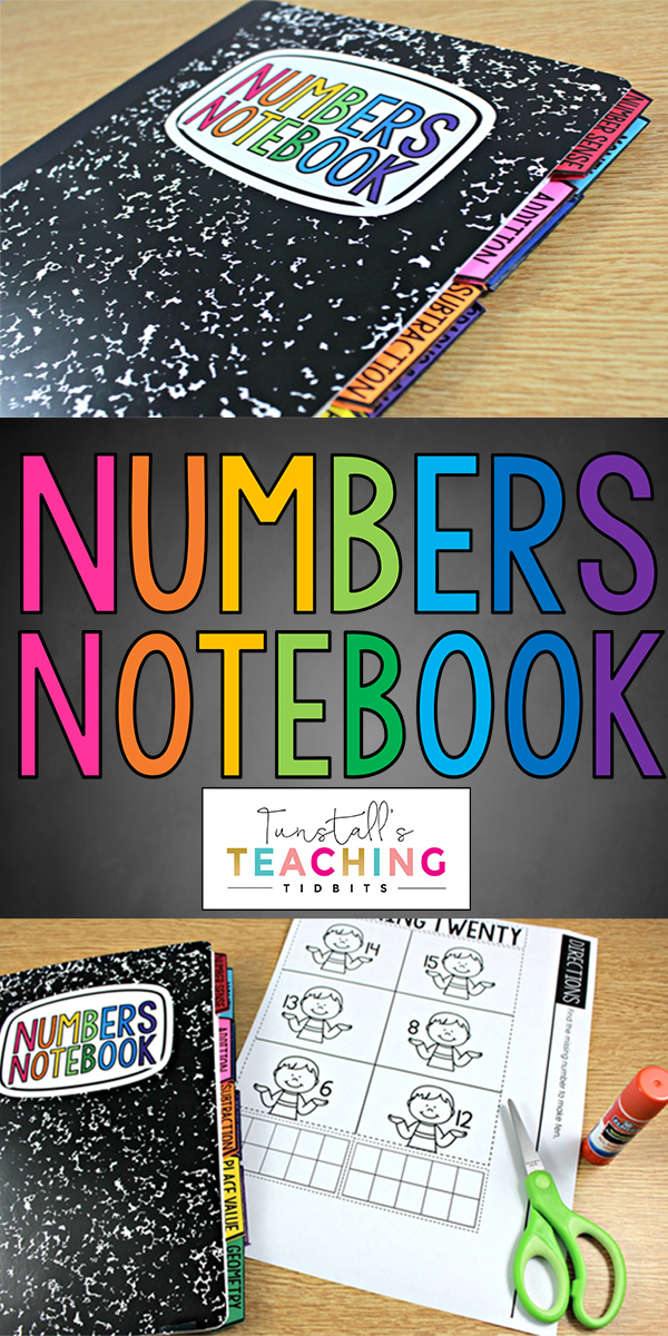 The benefits of the numbers notebook are they cover number sense, addition and subtraction, graphing, shapes, money, time, word problems, and so much more! These interactive math notebooks are a great way for Kindergarten, 1st grade, and 2nd grade to practice targeted math skills in an interactive way.