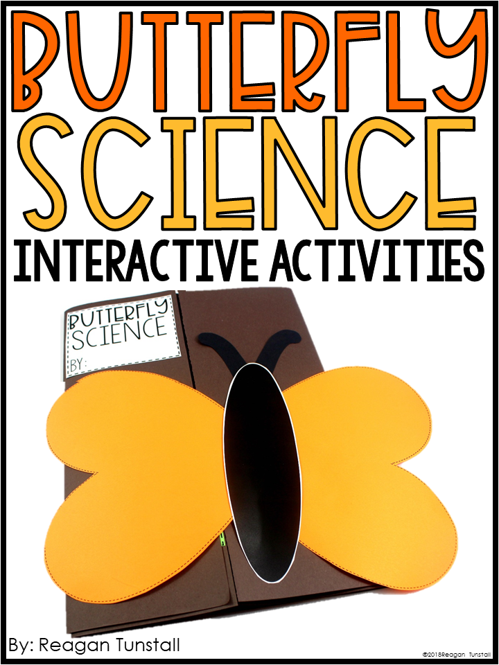This interactive butterfly science unit provides interactive activities to teach all about butterflies! Fill a science notebook or create a 3-dimensional butterfly science book with interactive, hands on science lessons on parts of a butterfly, butterfly life cycle, butterfly facts, adaptations, butterfly experiment, & more! This lap book foldable makes a great STEM resource for kindergarten, first, & second grade. To learn more about "Butterfly Interactive Science", visit www.tunstallsteachingtidbits.com
