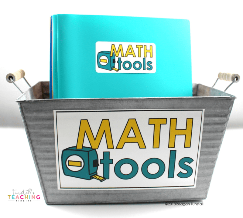 Math Tools toolkit for small group instruction and support through reference mats, charts, and visuals for independent station and center work. Students can access these resources during lessons or independent practice to have the visual support they need. Perfect for RTI.