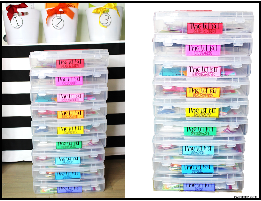 Free labels for the lit kit grades K-3