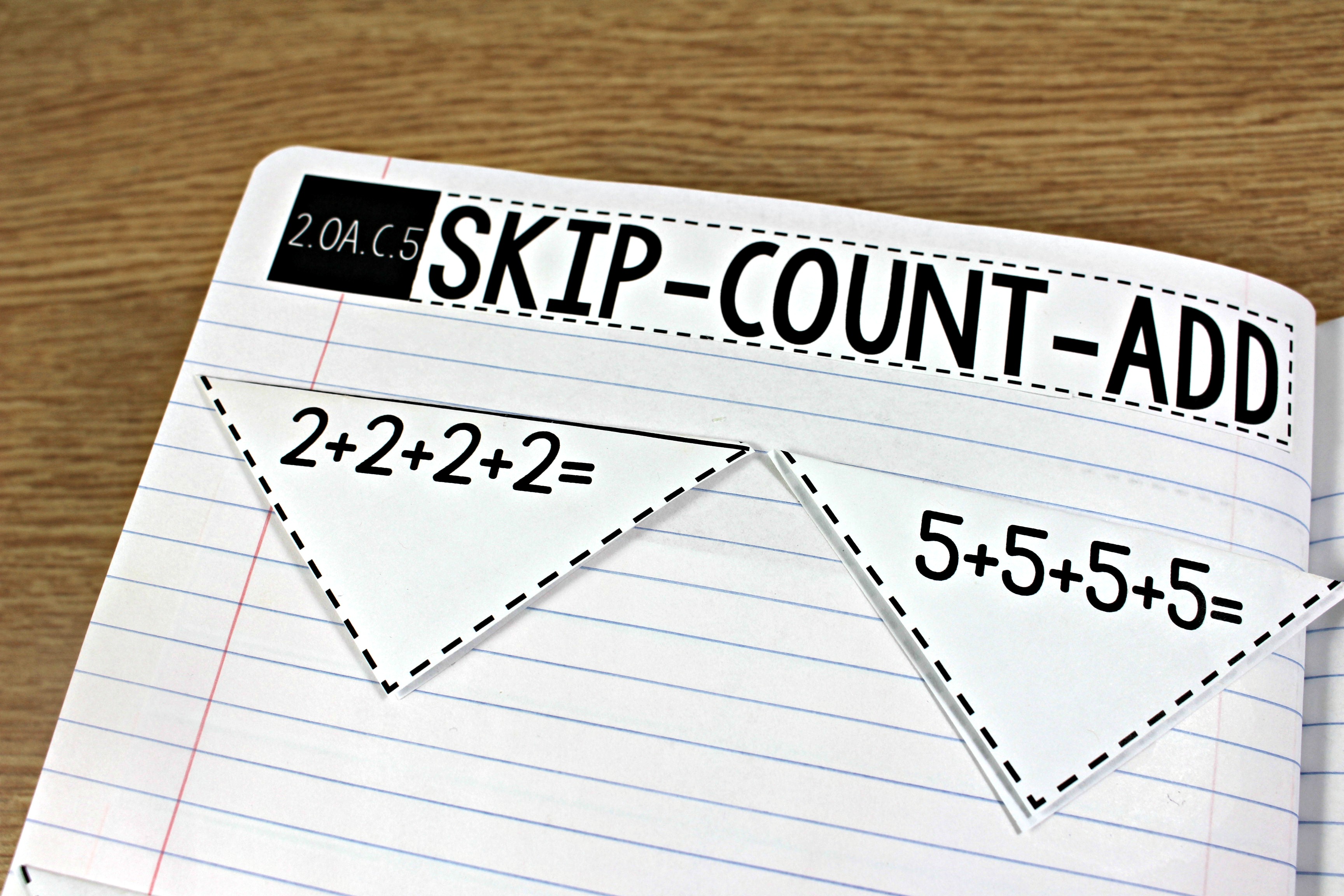 Getting started with math journals. Practice setting expectations. Learn to cut fold and glue. Set goals and make math journals go from dependent to independent! Free tabs, labels, and practice. K-4. 