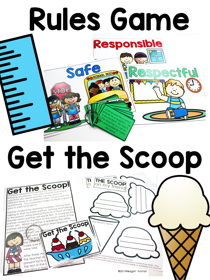 First week favorites provides 6 class meetings on setting up rules, good habits, partner play, routines, word lessons, and being a friend. Create a classroom community and fill up a keepsake backpack with all of the learning! Kindergarten, first, and second grades. 