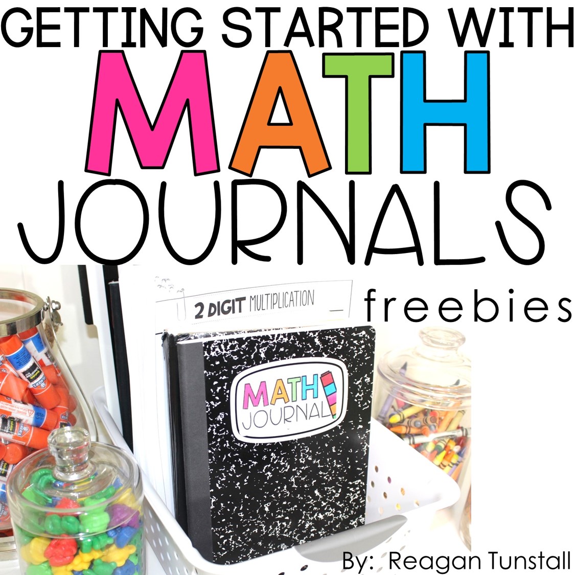 Getting started with math journals. Practice setting expectations. Learn to cut fold and glue. Set goals and make math journals go from dependent to independent! Free tabs, labels, and practice. K-4. 