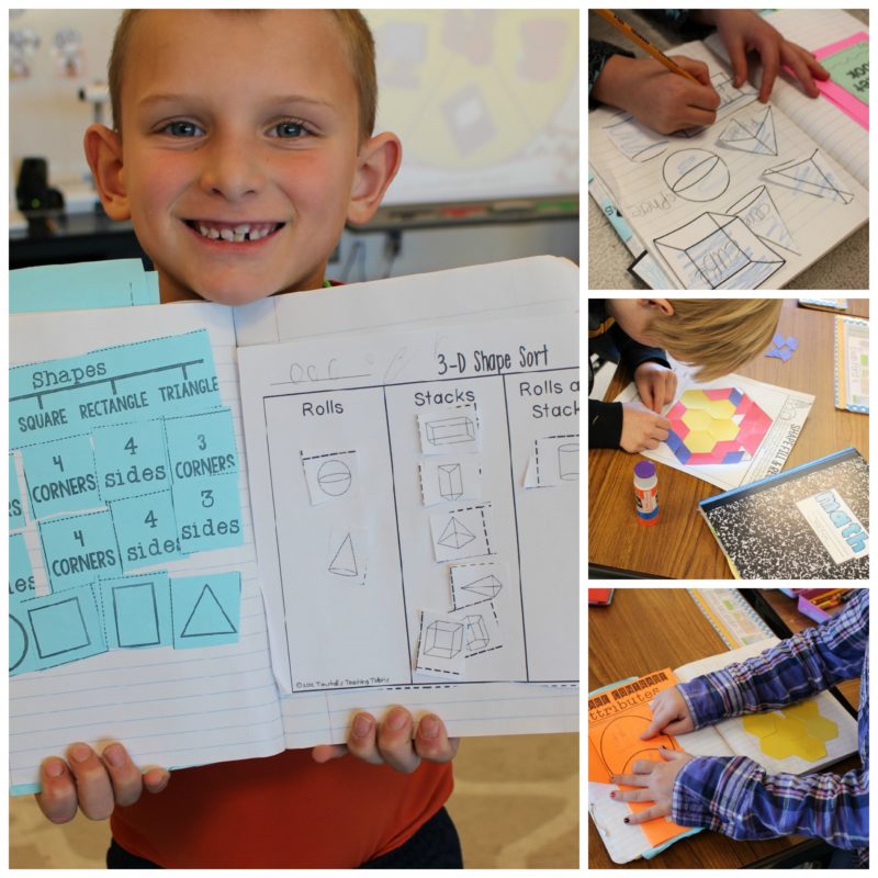 Getting started with math journals. Practice setting expectations. Learn to cut fold and glue. Set goals and make math journals go from dependent to independent! Free tabs, labels, and practice. K-4. 