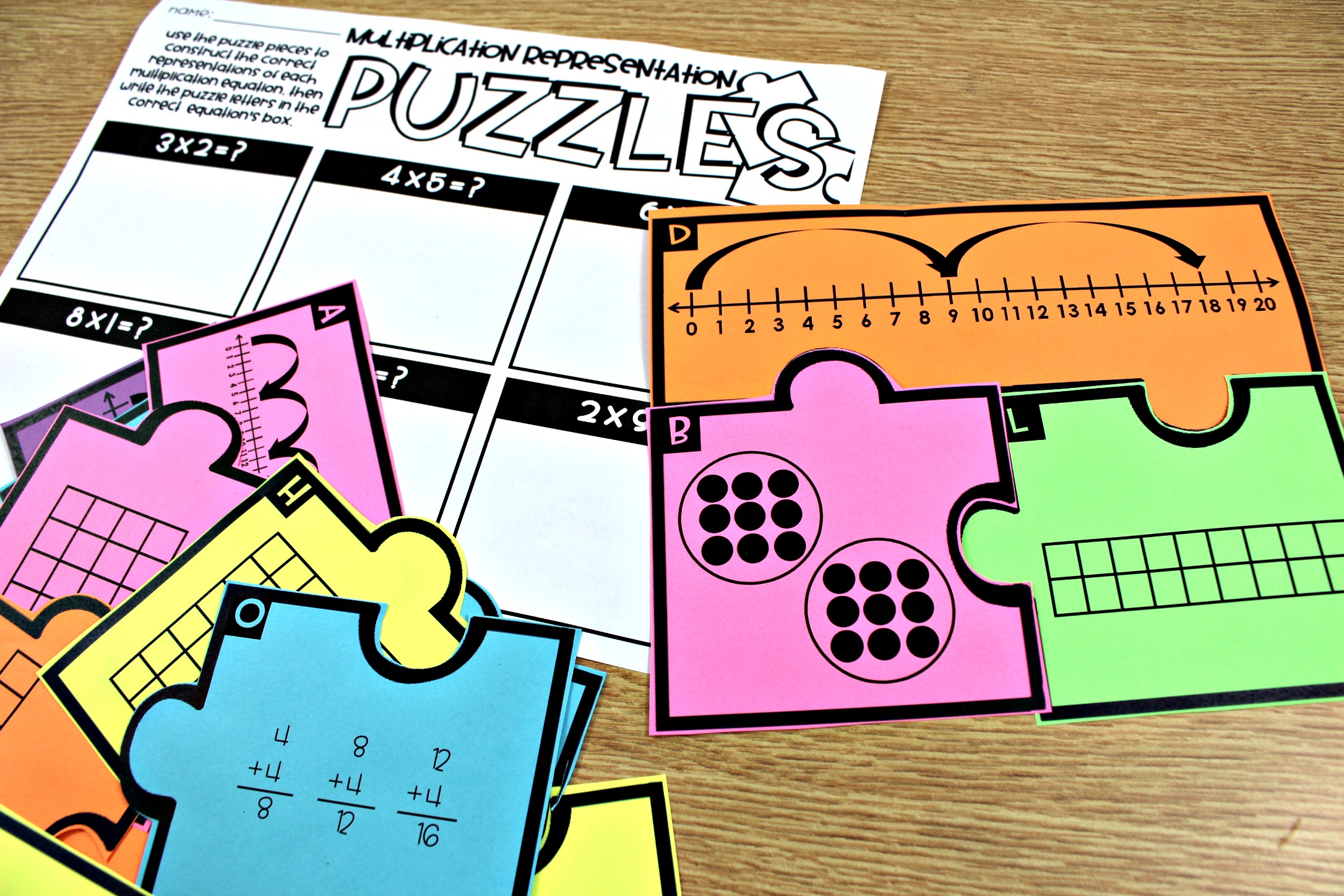 Third Grade math centers 