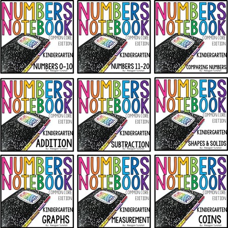 numbers notebook math journal