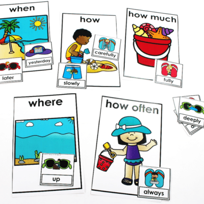 Summer Math and Literacy Workstations