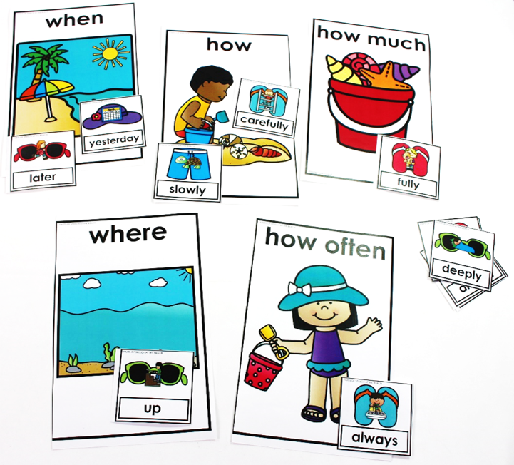 summer themed math centers 