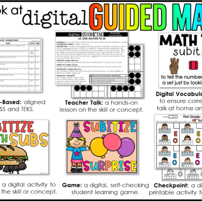 Digital Guided Math for Distance Learning